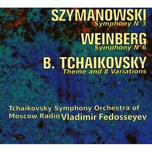 Tchaikovsky Symphony Orchestra of Moscow Radio - Sym 3 / Sym 6 / Theme & 8